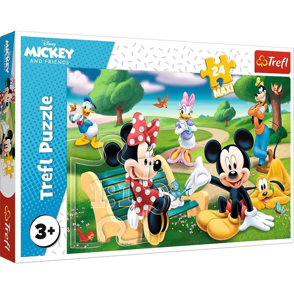 Trefl Puzzle Mickey Mouse Mezi přáteli - Mickey Mouse with