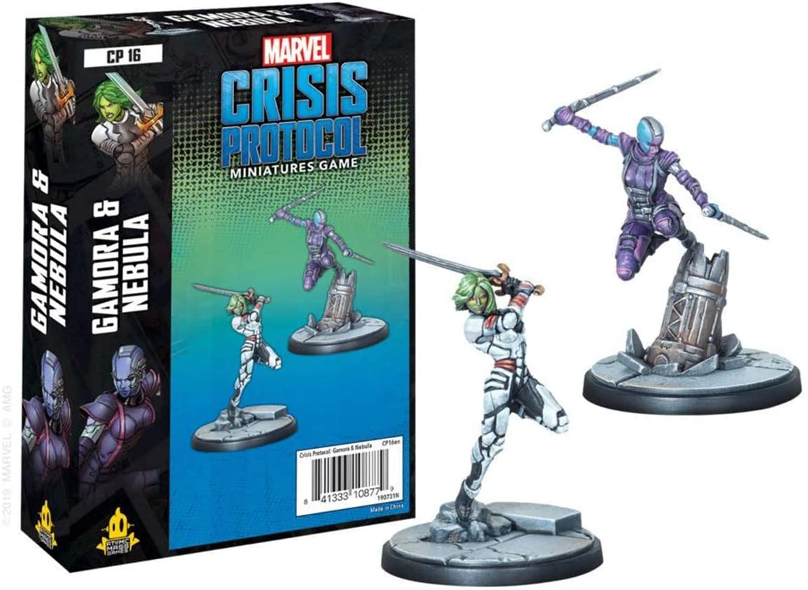 Atomic Mass Games Marvel Crisis Protocol: Gamora und Nebel