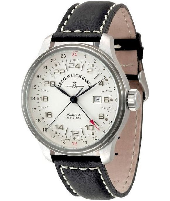 Zeno-Watch - Náramkové hodinky - Pánske - OS Retro + 24 hodín - 8524-e2