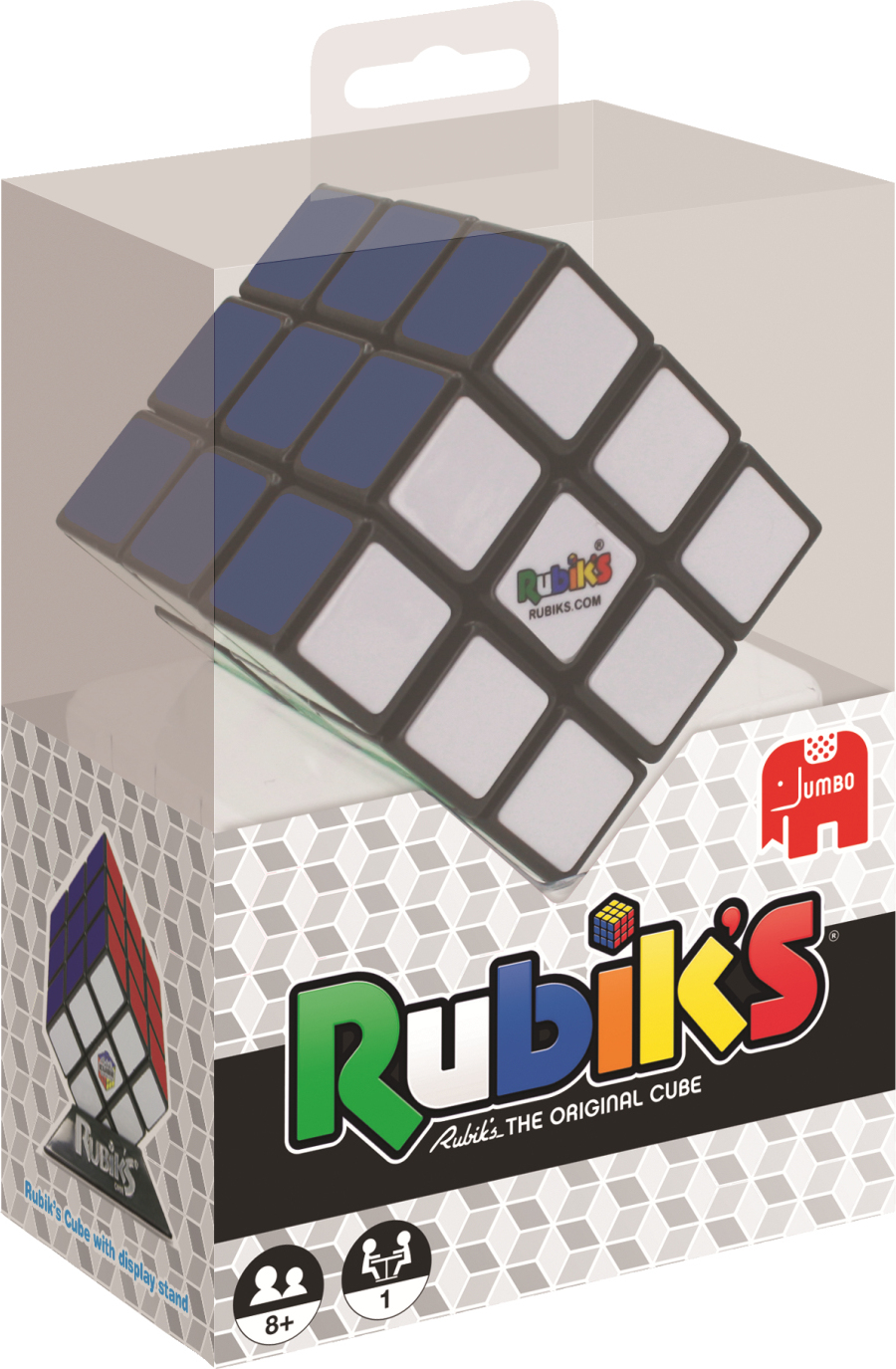 Jumbo Rubik's Cube 3 x 3, Zauberwürfel, Anfänger, 8 Jahr(e), 30 min 12163