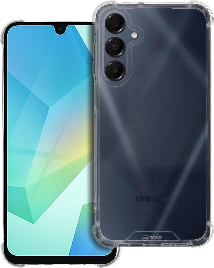 Puzdro na mobilný telefón Armor Jelly Roar - vhodné pre Samsung Galaxy A16 5G transparentné