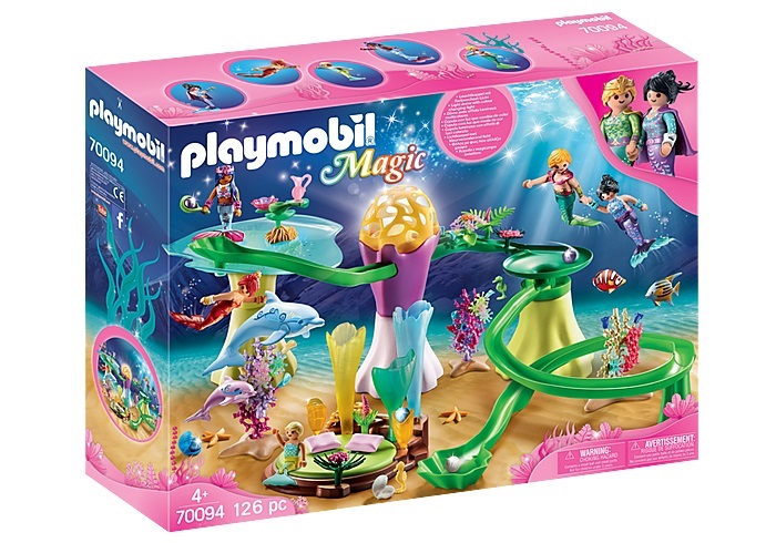 TOP wie NEU #1 Playmobil Meerjungfrau von Korallenpavillon 70094 