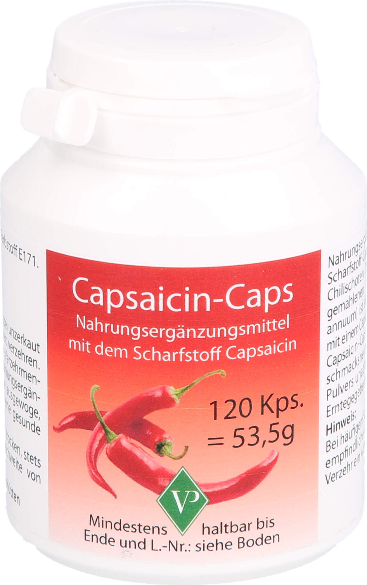 Velag Pharma GmbH VP Capsaicin-Caps Kapseln, 120 St. Kapseln 08447930