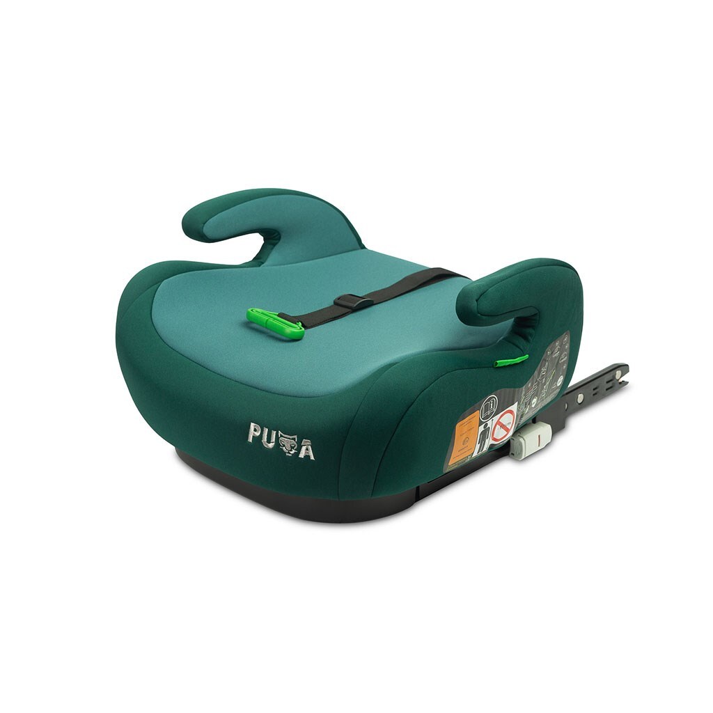 CARETERO Autositz Kinder Autokindersitz Puma, ISOFIX, 125-150cm - Smaragdgrün 55835