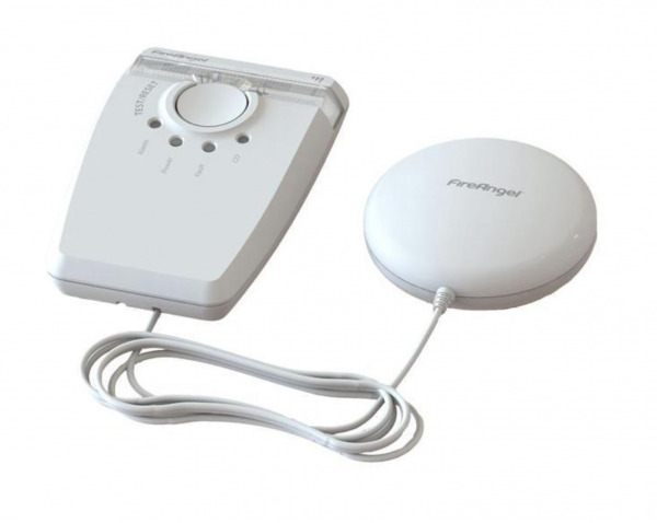 MBS FIRE FireAngel Gehörlos Hörgeschädigt Funk Blitzlicht Vibrationskissen W2-SVP-630 Menge - 2er-Set