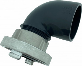 MBS FIRE Rohrbogen 90° Storzkupplung B, Bogen Storz Auslaufbogen PVC