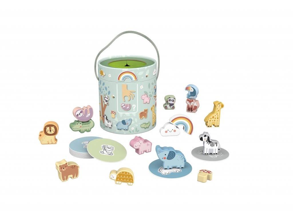 Tooky Toy Fühlen und finden Kinderbuch: Die Welt der Tiere