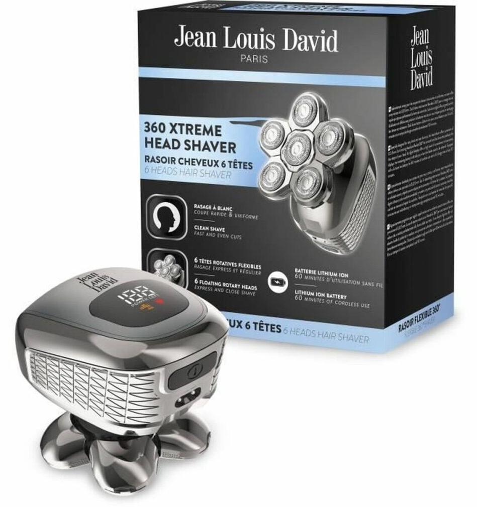 Haarschneidegerät Jean Louis David JLD 360 XTREME HEAD SHAVER 6 Stücke
