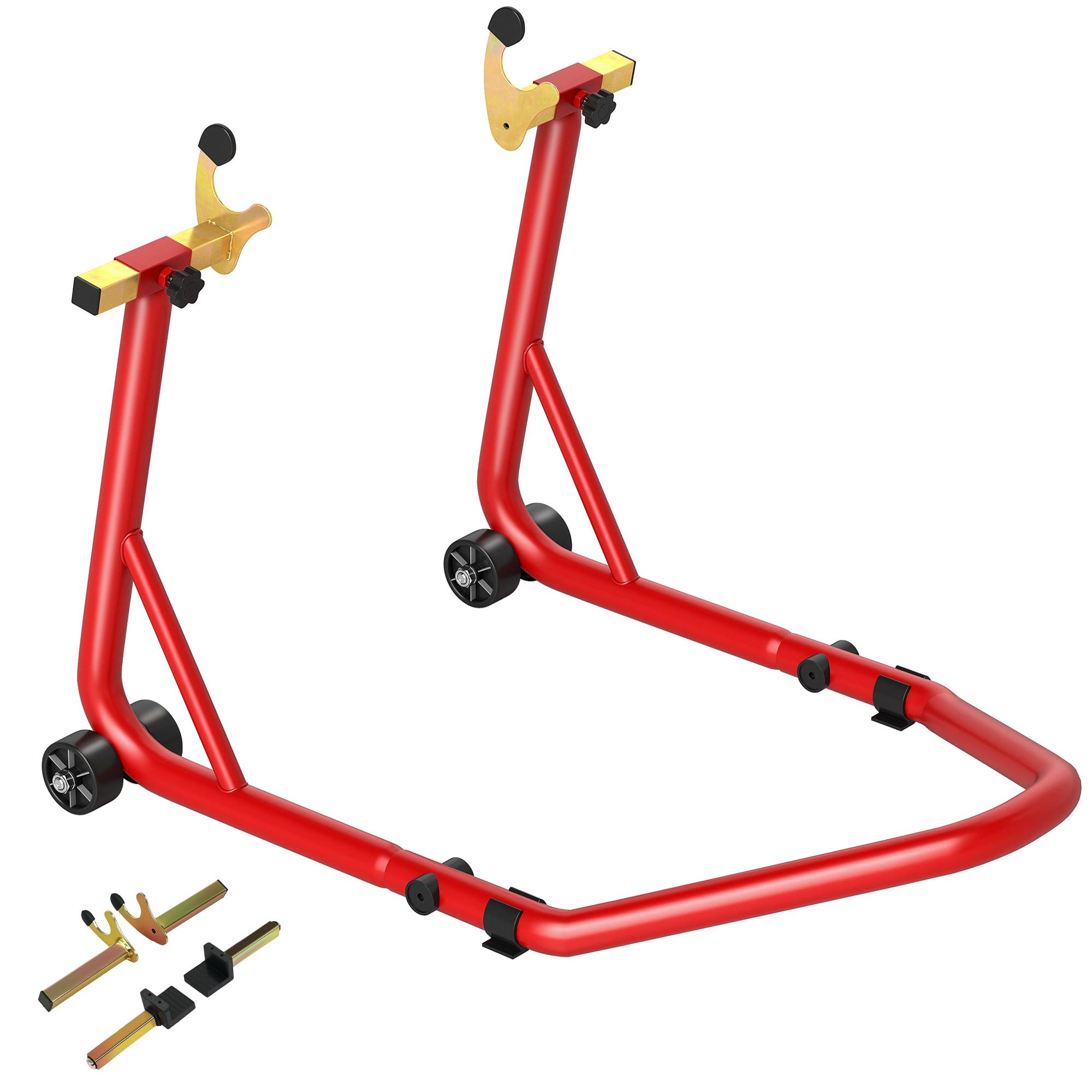 MEIYOU Motorradständervorne/hintenMontageständerMotorradheberbis544kgStahlRot KAUF-VIST-C30-049V00RD-024