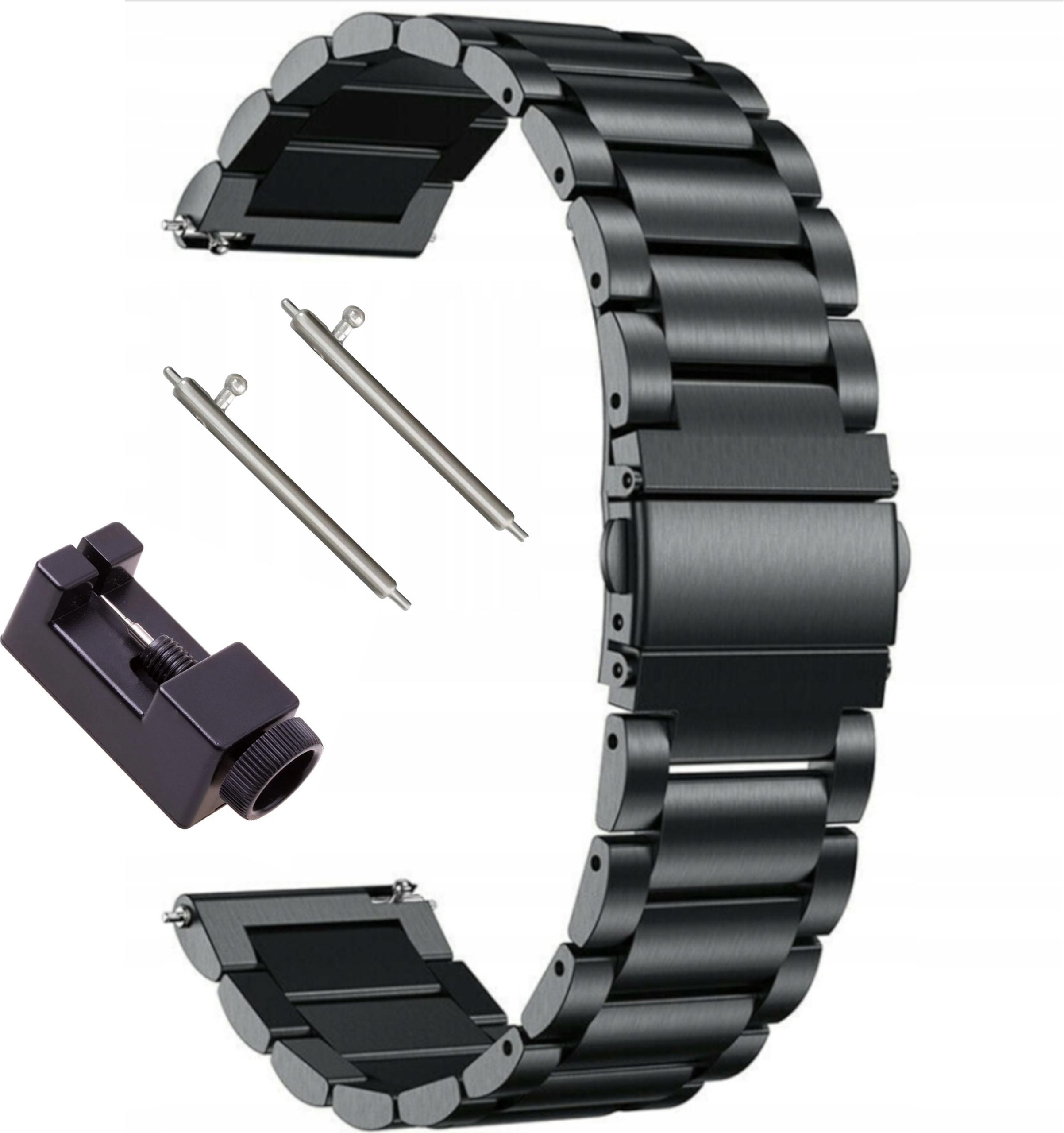 EFSB22 Náramok Smartwatch čierny 22 mm