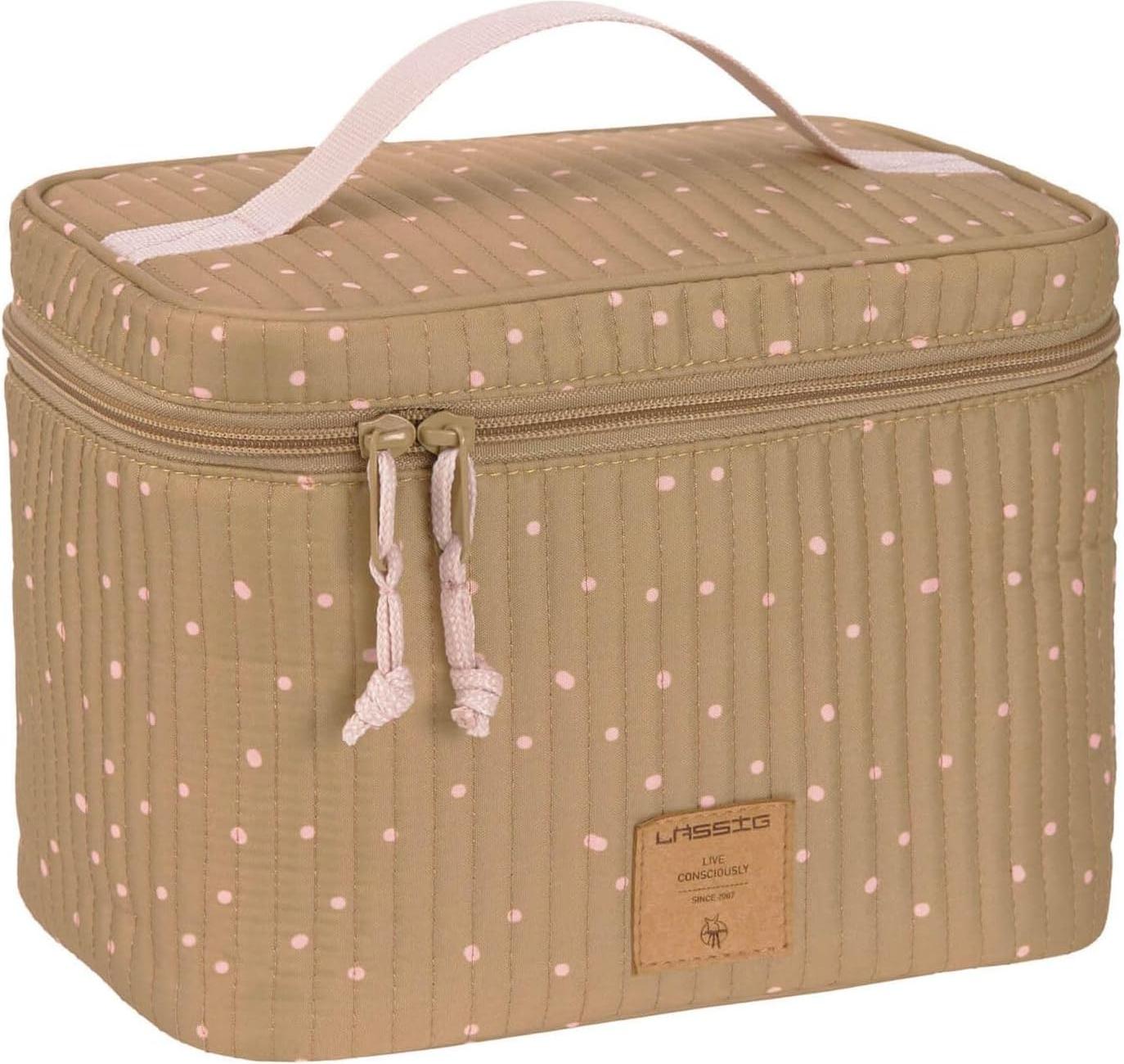 LÄSSIG Baby Wickeltisch Organizer Windel-Organizer to Go/Casual Nursery Caddy To Go Curry