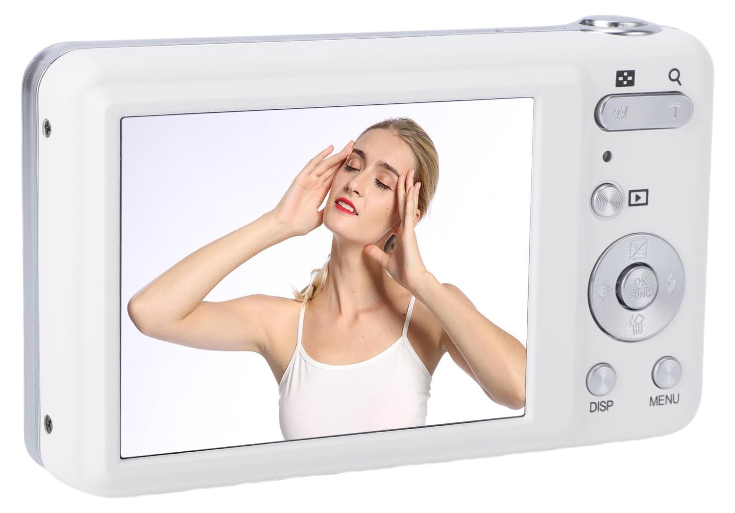 KKmoon 4K Digital Camera 64MP 2.8 Inch Screen Anti Shake Face Recognition 8X Optical Zoom Digital Camera for Travel K_2214250118611_260417_18592