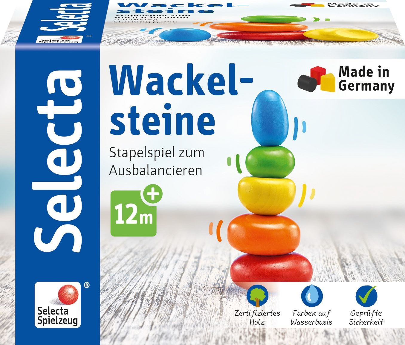 Selecta Motorikspielzeug Wackelsteine 62009