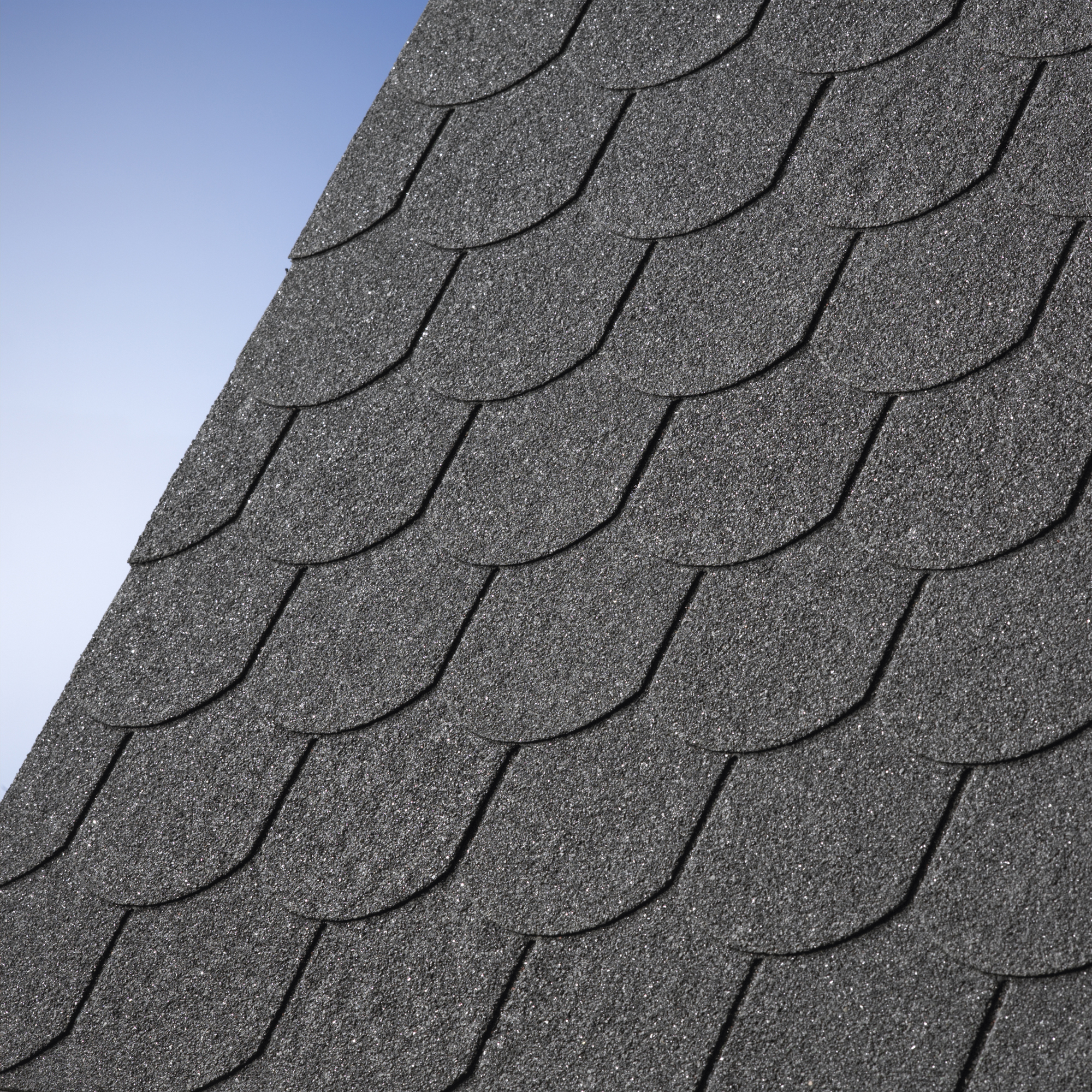 Tuindeco 3 m² Biberschindeln schwarz, Schindeln Dachschindeln Dachpappe Bitumen 40.9980