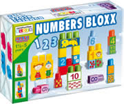 Dohány Toys & Games Dohany Maxi Bloxx Bausteine Zahlen Lernbausteine Steckbausteine 34-tlg. 18M+ 680