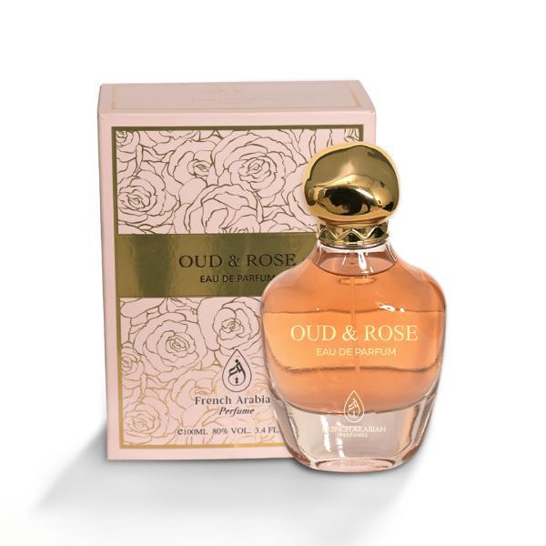 Arabian Oud French Arabian Perfume Oud Rose Eau de Parfum 100 ml Unisex B08NWTV8J