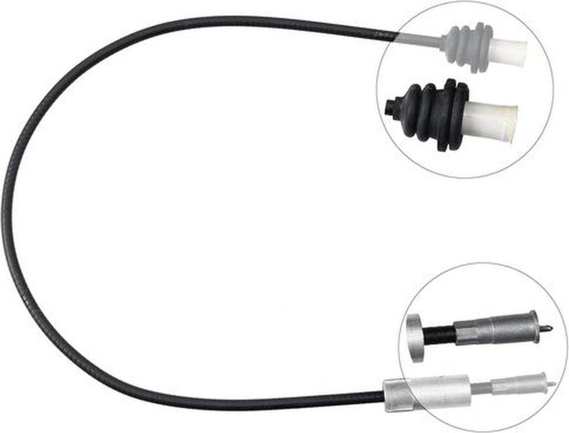 Tachowelle zur Geschwindigkeitsanzeige 860 mm A.B.S. für u.a. OPEL ASCONA K43147