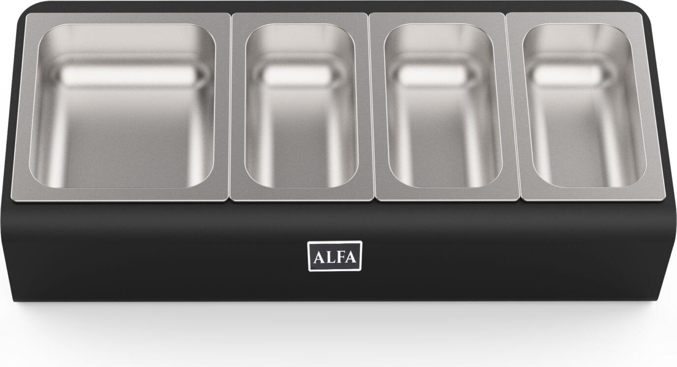Alfa Forni Toppingstation 4 Schalen (3 GN 1/9 - 1 GN 1/6)