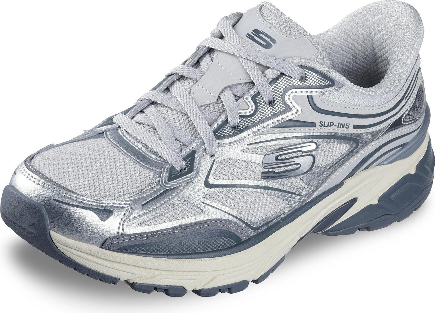 Skechers Damen Slip-ins silber Größe 41 150710_SIL