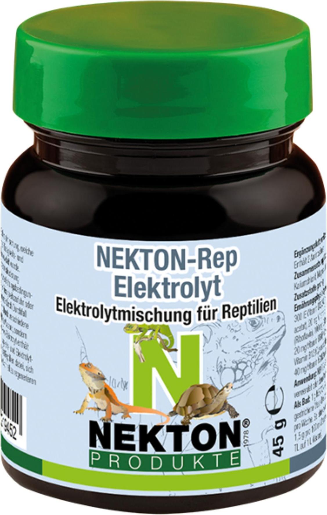 Nekton Rep Elektrolyt 45G - Elektrolytpulver Für Reptilien Und Amphibien