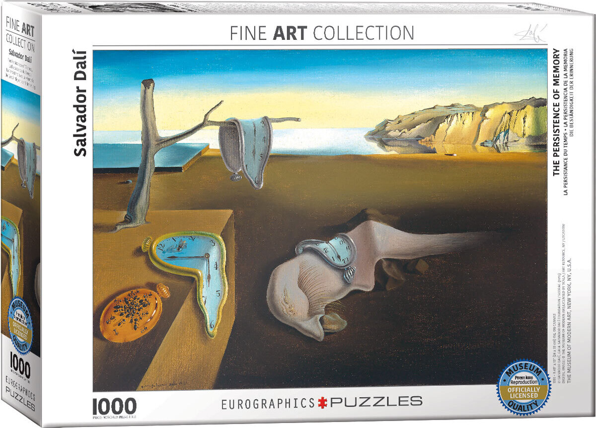 Empireposter 1000 Teile Puzzle Salvador Dali Die Beständigkeit der Erinnerung 853301