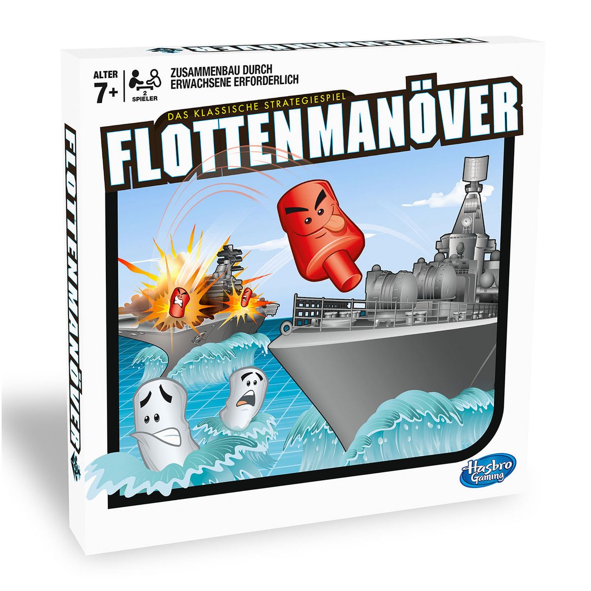 Hasbro B1817398 - Hasbro Gaming - Strategiespiel, Flottenmanöver 168400