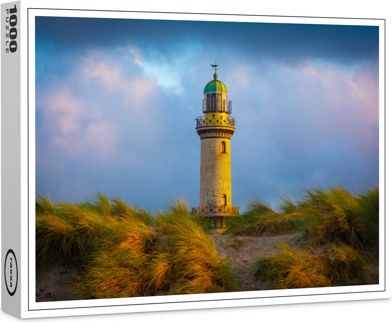 raxxa Premium-Puzzle "Abend in Warnemünde", 1000 Teile 1-14270-20227-350