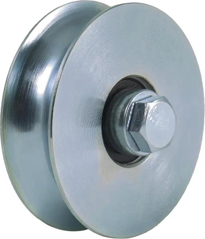 ZHE JIANG 80mm Rundrillenrad mit 2 Kugellagern 80-R-2BB