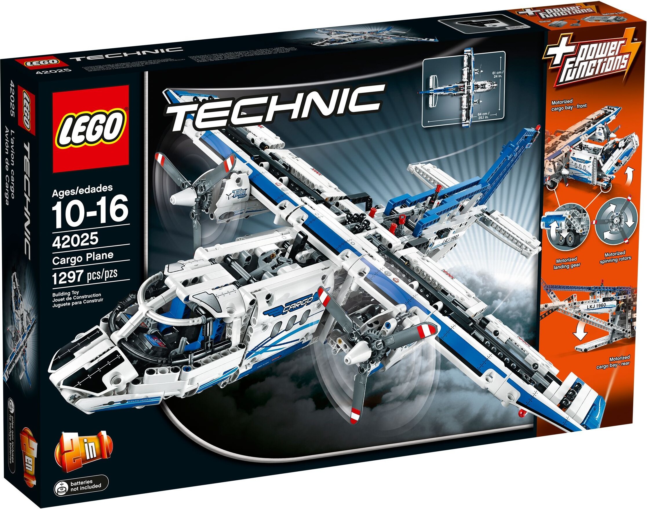 LEGO Technik Frachtflugzeug 42025