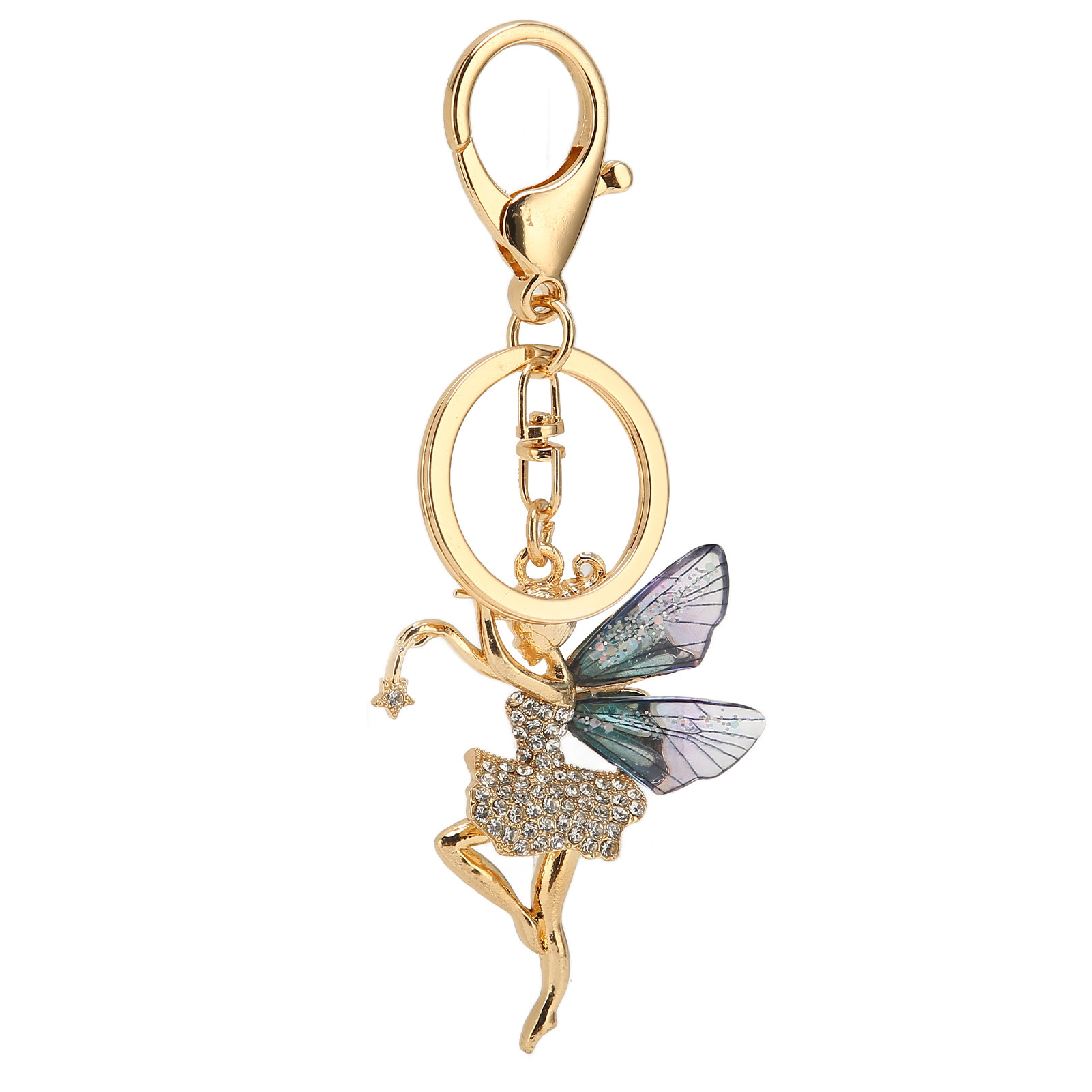 Cocosity Fairy Keychain,Schöner Schlüsselanhänger,Schlüsselanhänger,Schöner Schlüsselring,Metall Schlüsselanhänger,Schlüsselanhänger