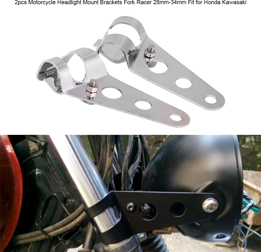 Cocosity Scheinwerferhalterungen, Scheinwerferhalterungen, Halterungen Gabel, Scheinwerferhalterungen für Honda, Scheinwerferhalterungen Gabel Racer