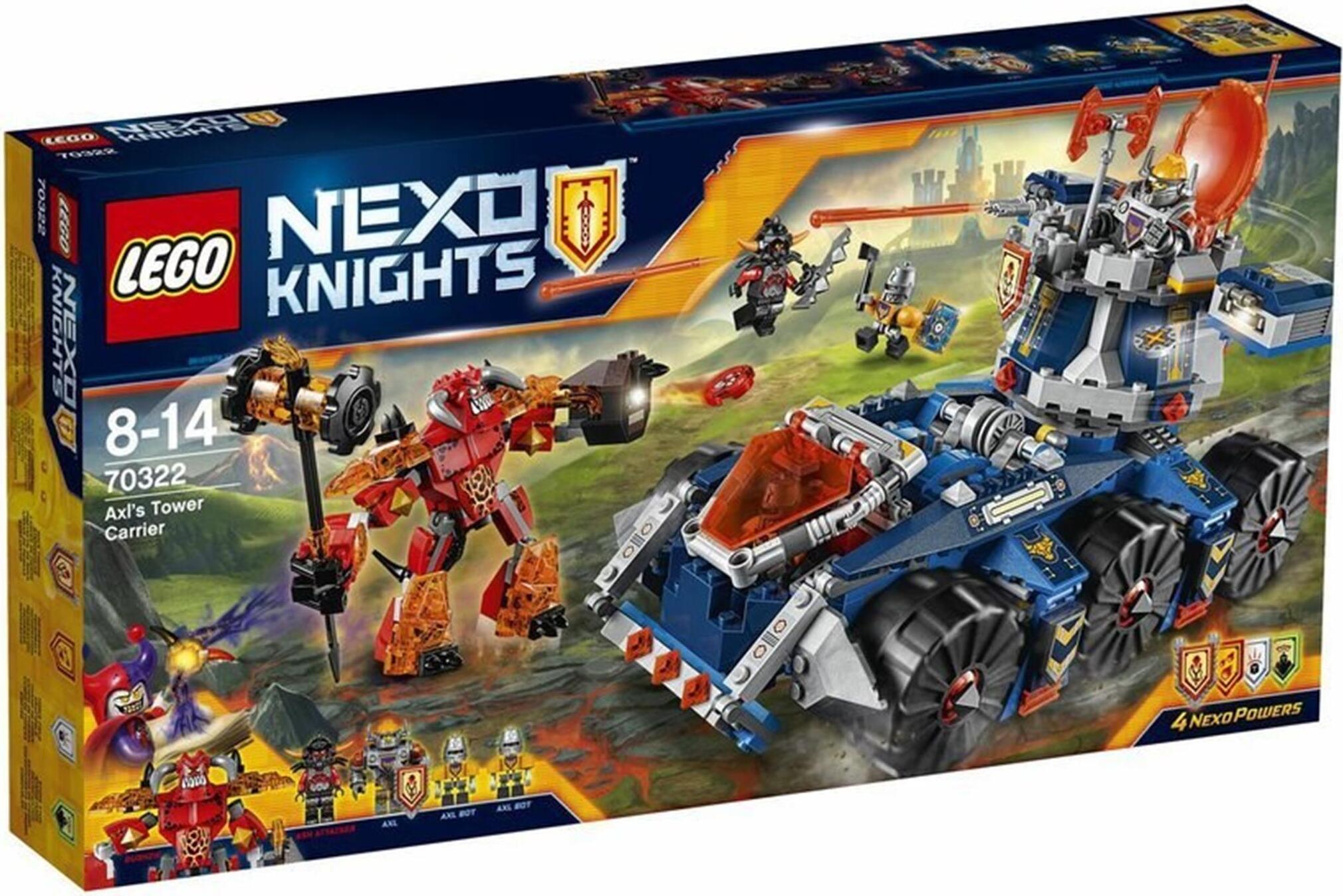 LEGO® NEXO KNIGHTS 70322 Axls mobiler Verteidigungsturm
