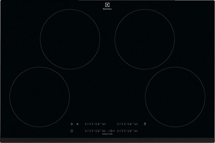 Electrolux LIT81443, Čierna, Vstavaný, 78 cm, Indukčná varná doska so zónami, Sklokeramická, 4 zone(s)