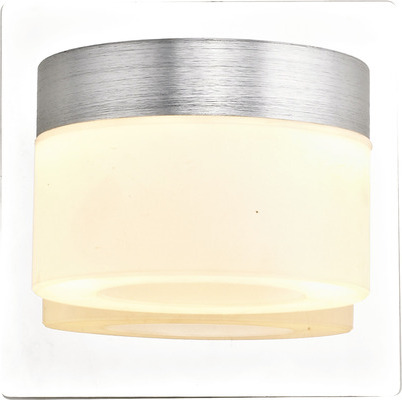 FLAIR LED Wandleuchte 1-flammig 630 lm 3000 K H 12 cm Kynosura chrom B2073/1