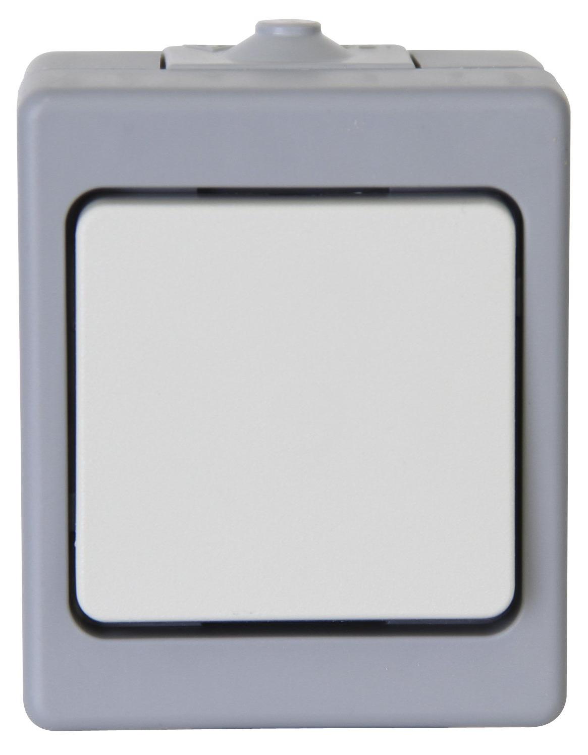 Preisvergleich Für Unitec Serienschalter Aufputz Weiß, Serie Standard