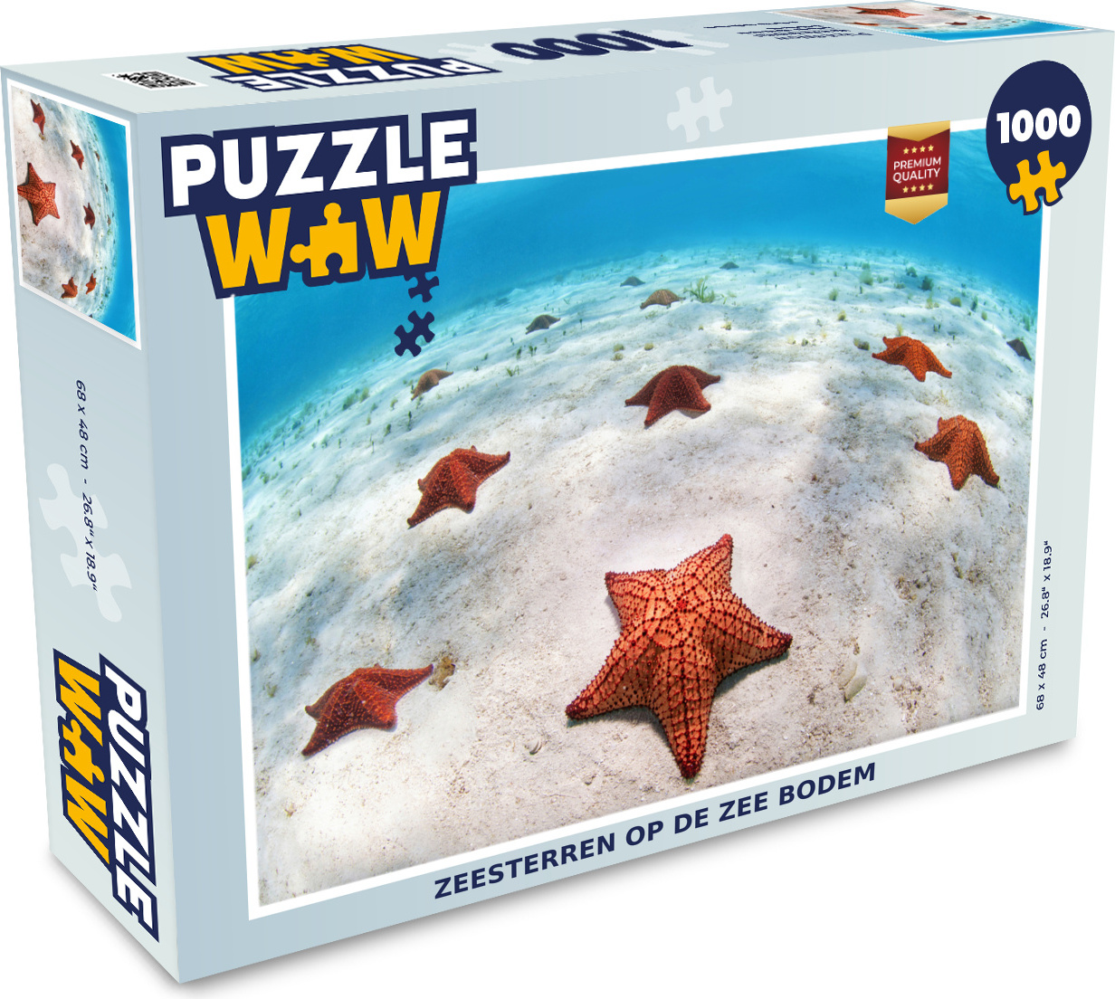 MuchoWow® Puzzle 1000 Teile Seesterne auf dem Meeresboden - Erwachsene - Rätsel 136|38222161