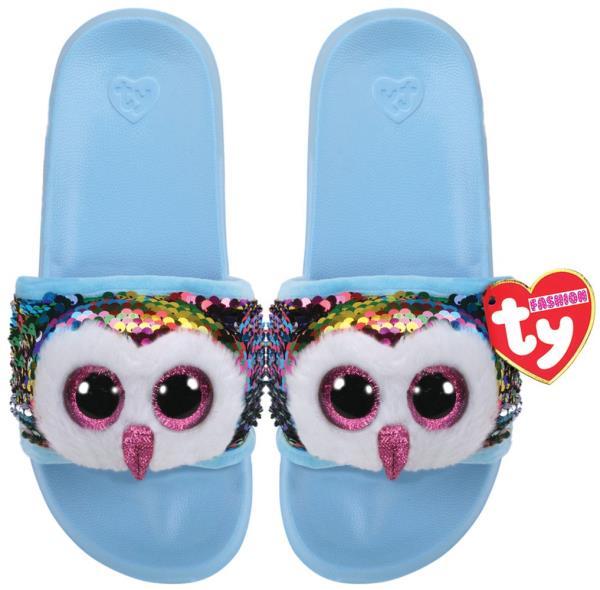 TY Sie Mode Pailletten Pailletten Hausschuhe Owen - Rozm.S Eule (28-31) 95603 Sie 20,99