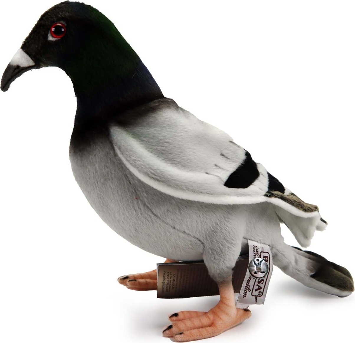 Kuscheltiere*biz Taube PREMIUM Plüschtier Stadttaube Felsentaube Ringeltaube Dekotier MAGRET KT531725