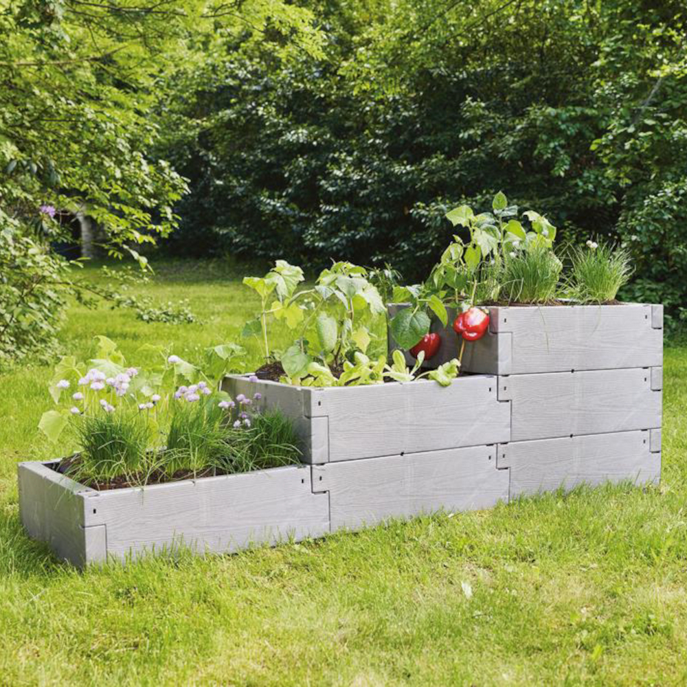 Juwel Pflanztreppe Hochbeet Timber 20472