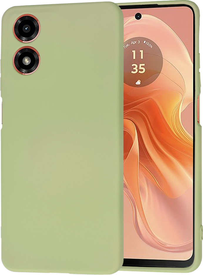 Techsuit Soft Flex zadný kryt pre Motorola Moto G04 / G04s / Motorola Moto E14 - Matcha