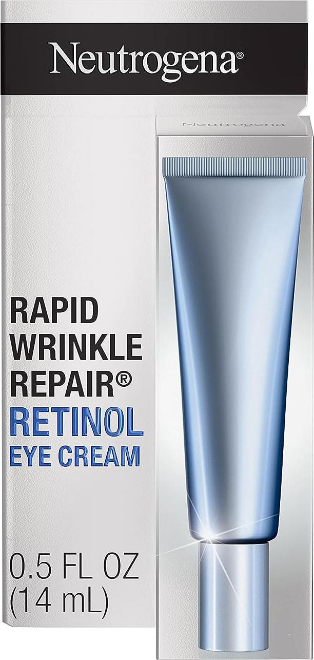Augencreme, Neutrogena, mit Retinol und Hyaluronsäure, mildert Fältchen, 14ml