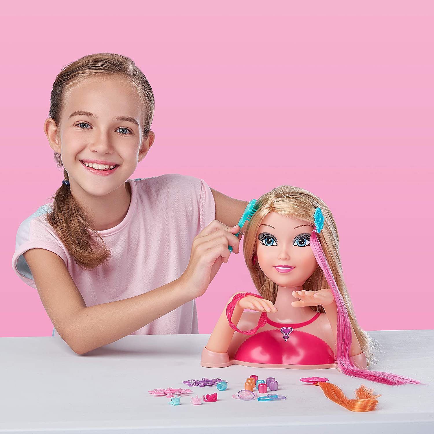 Sparkle Girlz Nageldesign-Haarstyling-Kopf 10025