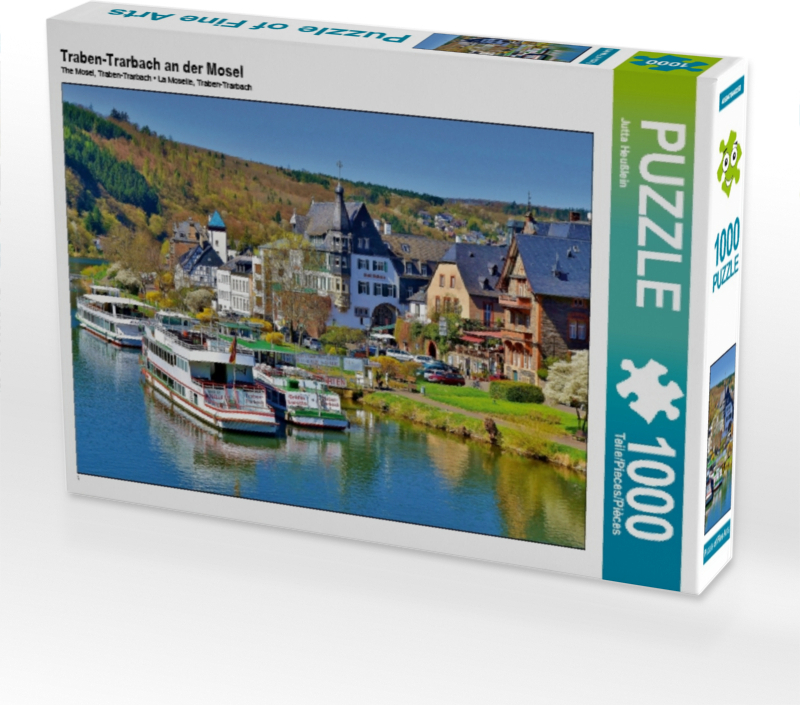 Calvendo Traben-Trarbach an der Mosel 1000 Teile Puzzle quer 640x480mm, Heußlein Jutta; 7426681