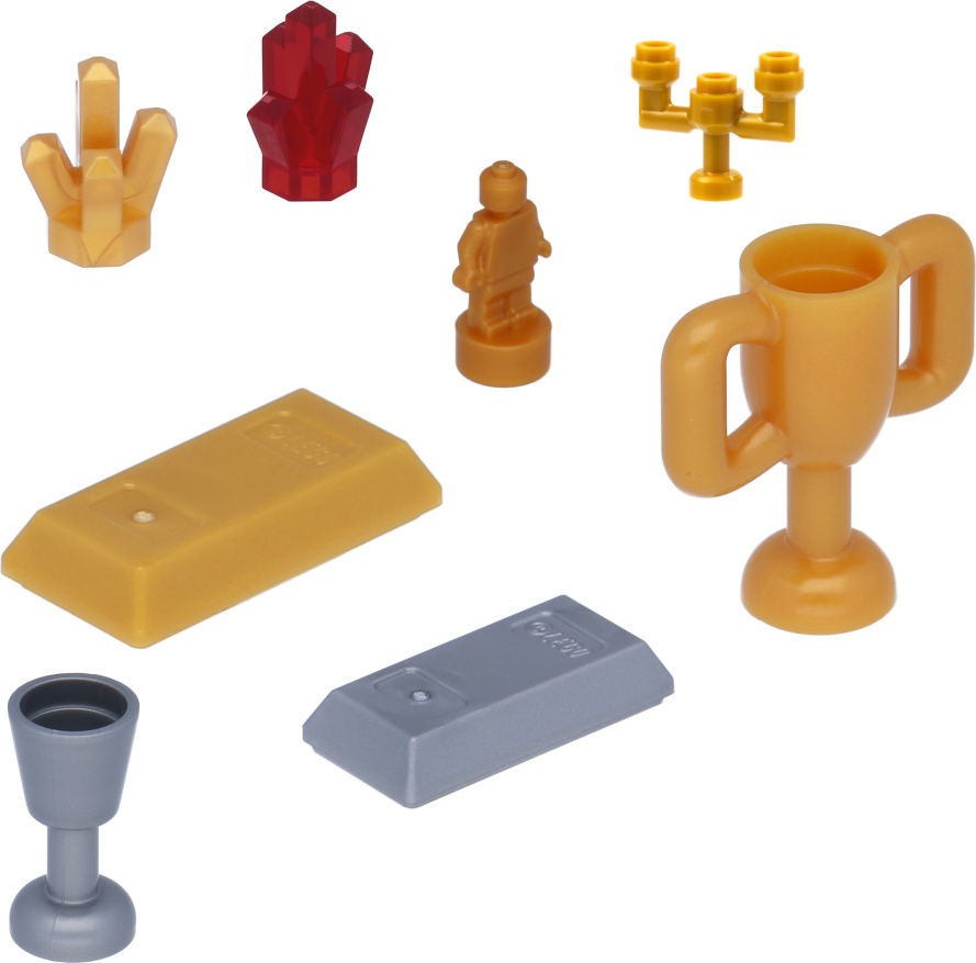 LEGO: velký pirátsky poklad (100 dielikov)