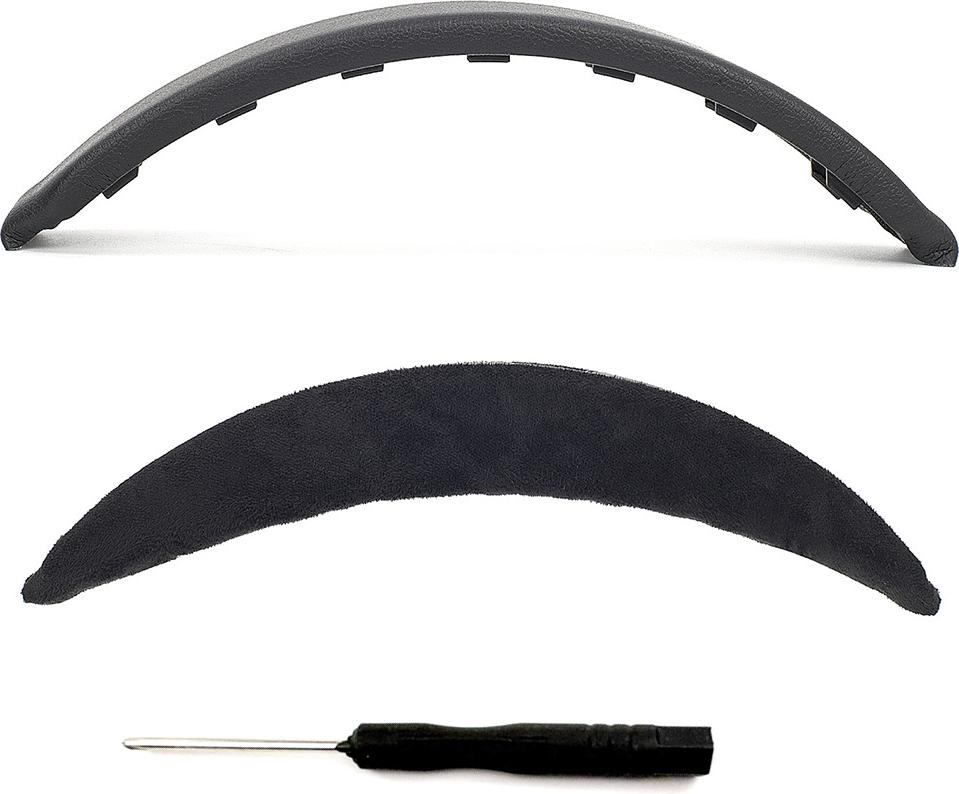 INF Náhradná podložka čelenky pre slúchadlá Bose QC35/QC35II/QC45/QC SE so skrutkovačom čierna