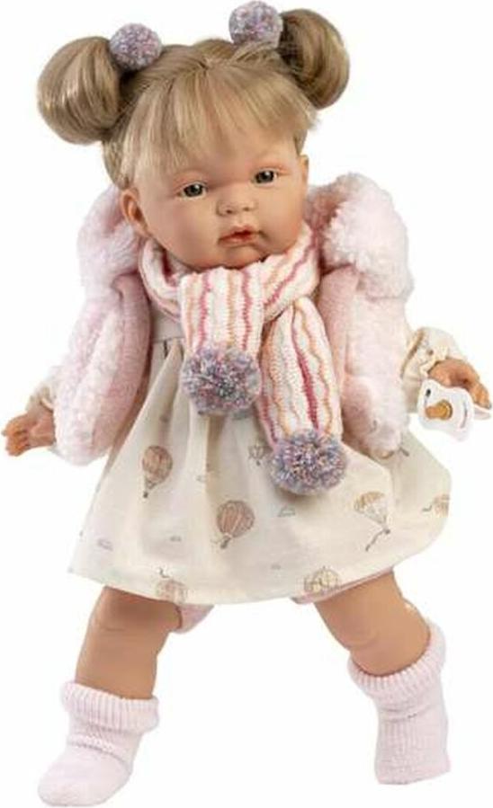 Llorens Joelle Llorona Babypuppe Mit Stoffkörper Und Soundmechanismus 38 Cm One Size 38362