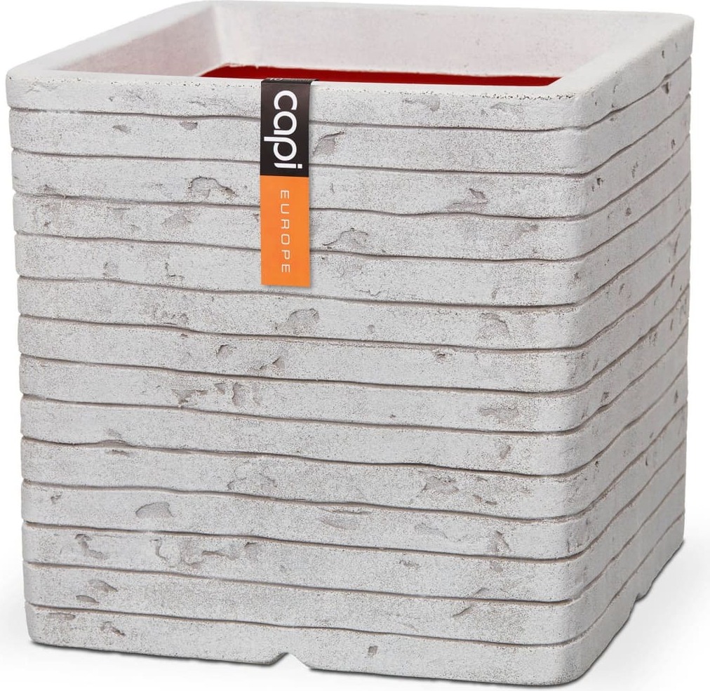 Capi Europe BV Capi Blumentopf Nature Row Quadratisch 30x30 cm Elfenbein KRWI902 459424257