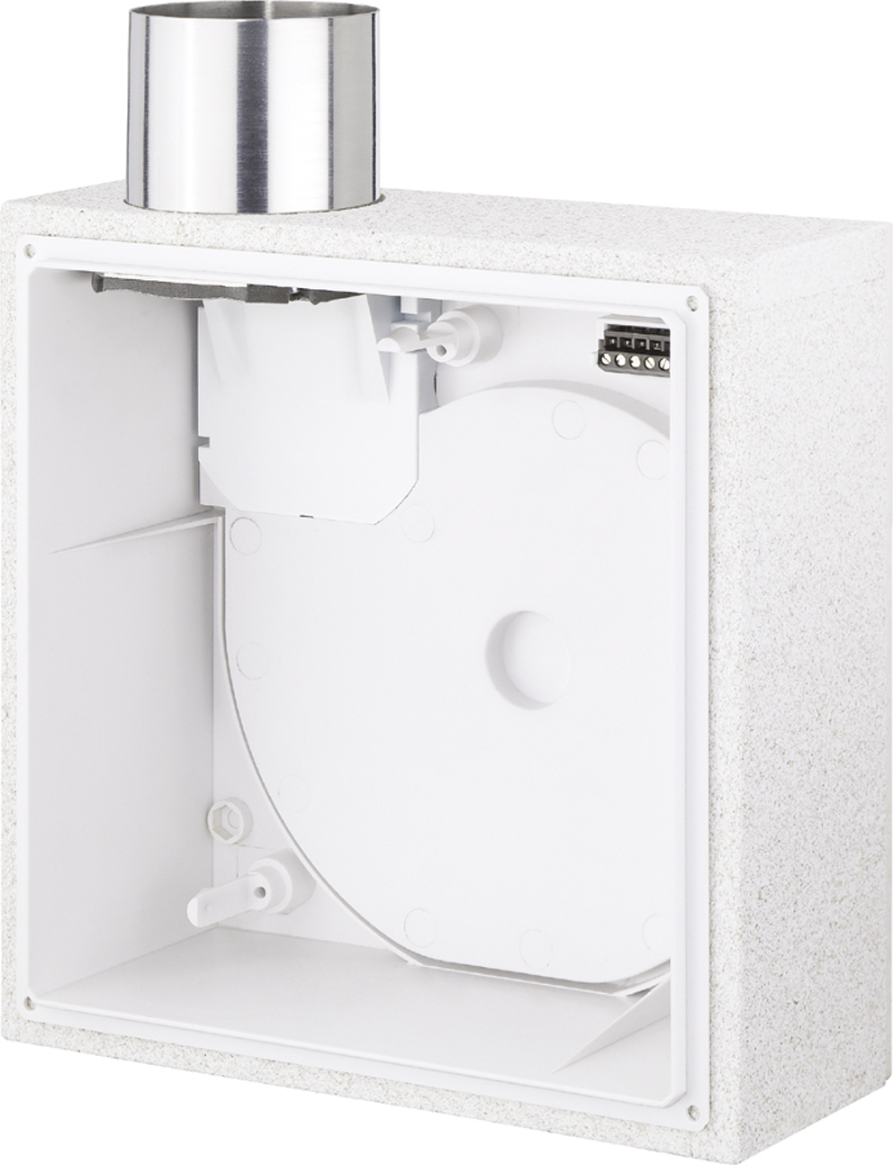 Skriňa pod omietku Helios ELS-GUB na vetranie jednej miestnosti