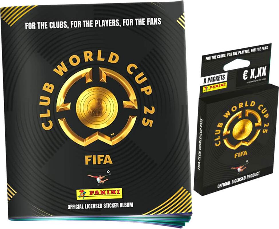 Panini Fifa Club World Cup 2025 Sticker - WM Sammelsticker - 1 Album + 1 Blister