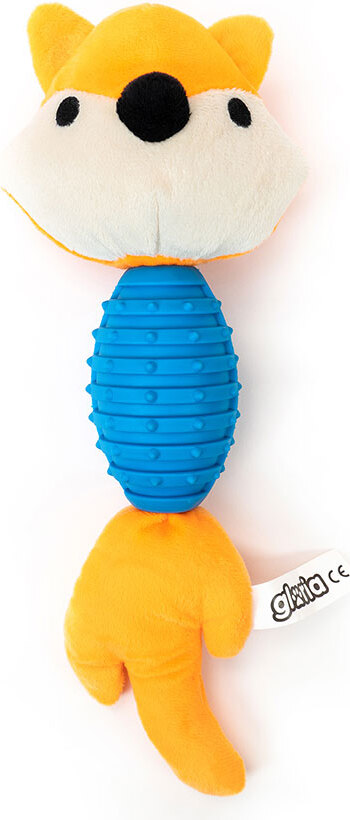 Beißring de dog gloria denis mit Fuchs Polypropylen Ton GL00343